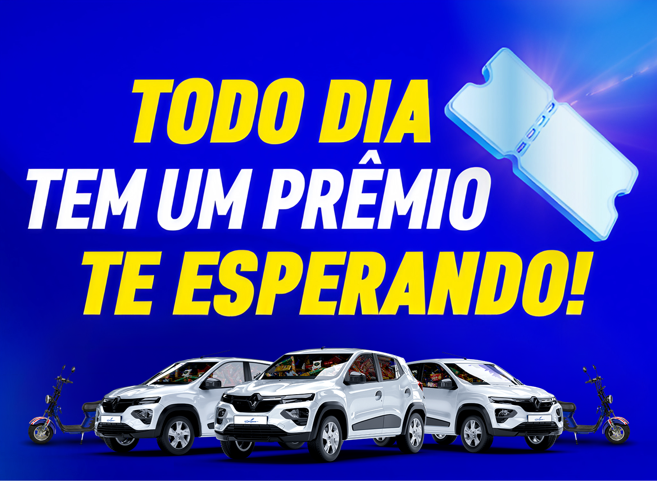 São 1.000 vales-compra instantâneos